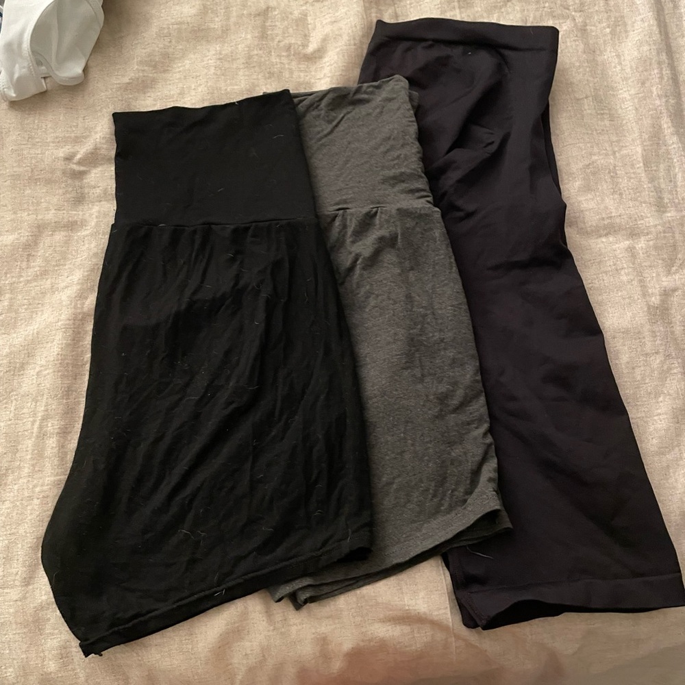 Maternity bike shorts